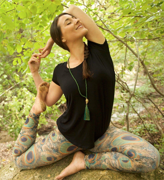 Sarah Sampson at Flow Yoga