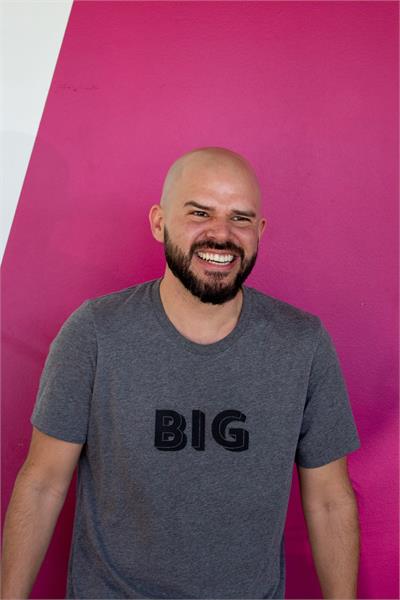 Cap T., yoga teacher at Flow Yoga in Austin