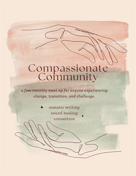 The Compassionate Community (FREE) event at 3rd Eye
