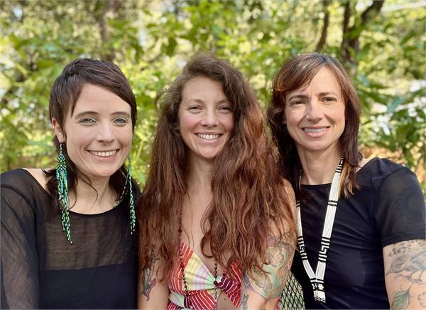 Margaret, Jessi, Kimberly at Flow Yoga