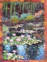 Painting exercises: WATER LILIES