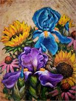 Painting exercises: FLOWERS