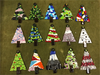 Fused Glass Ornaments/Holiday Gifts I