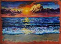 Painting exercises: SEASCAPE