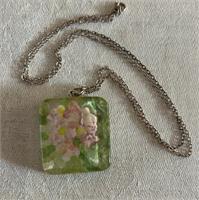 Sunday Fun-Day: Printed Glass Pendant