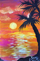 Sunsets & Magic: Painting Beach Landscapes