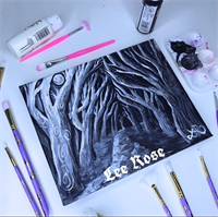 Moons & Magic: Painting a Gothic Landscape