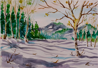 Painting Arizona Sceneries with Watercolors (ONLINE)