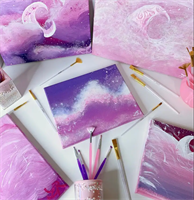 Clouds, Stars & Magic: Painting Celestial Landscapes Workshop (1 hour)