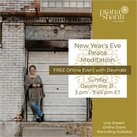 New Year's Eve Peace Meditation | Online