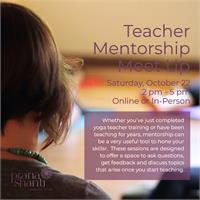 Teacher Mentorship Meet Up | Online