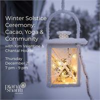 Winter Solstice Ceremony: Cacao, Yoga & Community | In-Person