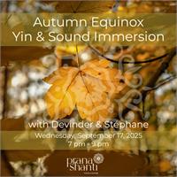 Autumn Equinox Yin & Sound Immersion