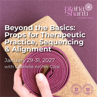 Beyond the Basics: Props for Therapeutic Practice, Sequencing & Alignment