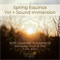 Spring Equinox Yin + Sound Immersion | In-Person