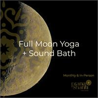 Full Moon Yoga + Sound Bath
