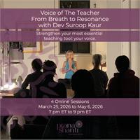 Voice of the Teacher – From Breath to Resonance 