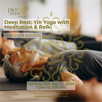 Deep Rest: Yin Yoga with Meditation & Reiki