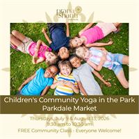 Children’s Community Yoga in the Park – Parkdale Market