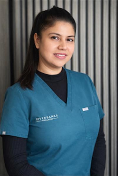 Saumya Shukla, Riverbanks Clinic skin therapist