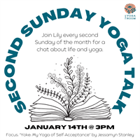 In Person - Second Sunday Yoga Talk - Donation based